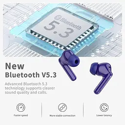 Бездротові навушники Xinwld Bluetooth 5.3 з мікрофоном - мініатюра 2