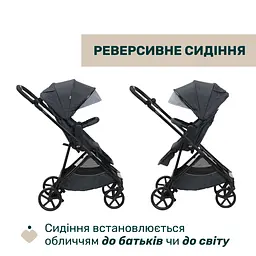 Коляска 2 в 1 Chicco Seety темно-сіра (87097.53.01) - мініатюра 13