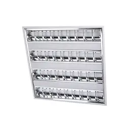 Світильник растровий Brille FLF-23/4x14W Br люмінесцентний врізний (111202)
