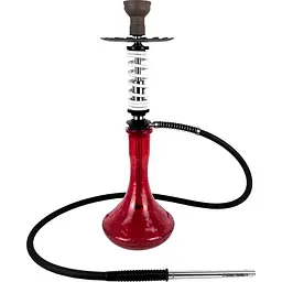 Кальян Trumpet Hookah Rider S White (колба Crash Red) - мініатюра 2