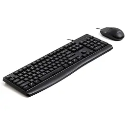 Комплект AOC KM170B USB UA Black (KM170B/97) - мініатюра 3