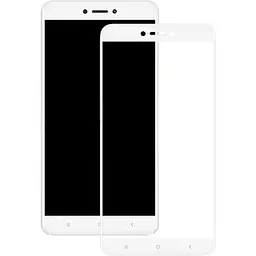 Захисне скло Tempered Glass 3D Full Glue Xiaomi Redmi 4X white