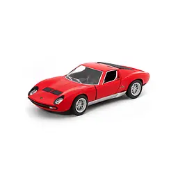 
Модель легкова LAMBORGHINI MIURA P400 SV KT5390W металева інерційна відчиняються двері