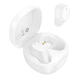 Бездротові навушники TWS BOROFONE BW97 Clear White