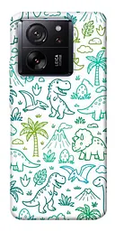 TPU чохол Demsky Dino pattern для Xiaomi 13T