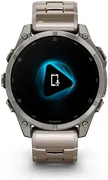 Смарт-годинник Garmin Fenix 8 47mm AMOLED Sapphire Titanium with Vented Titanium Bracelet (010-02904-40) - мініатюра 6