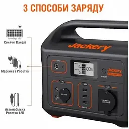 Портативна зарядна станція Jackery Explorer 500 518Wh/500W (HTE042500EU) 59455-ska - мініатюра 8