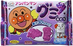 Жувальні цукерки Fujiya Anpanman Gummy Candy Grape зі смаком винограду 25 г