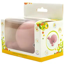 Іграшка для ванни Baby Team Кит (9041_рожевий) - мініатюра 3