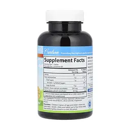 Вітамін C для дітей Carlson For Kids Chewable Vitamin C - 60 tabs - мініатюра 2