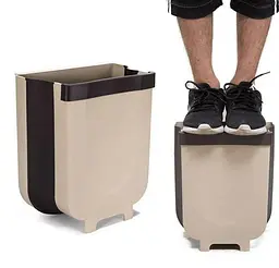Сміттєвий контейнер Kitchen Wet Garbage Flexible Bin складаний, на двері - мініатюра 6