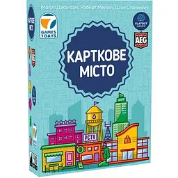 Карткова гра Games 7 Days Карткове місто PCT01UA 160 двобічних карток ресурсів