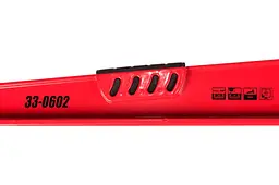 Рівень будівельний ударний Mastertool 600 мм 33-0602 - мініатюра 6