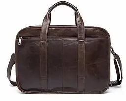 Сумка для ноутбука з натуральної шкіри 14870 Vintage коричнева - мініатюра 2