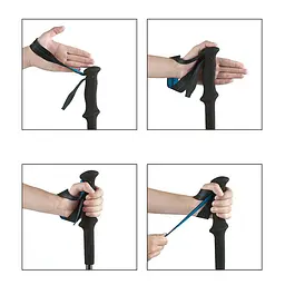 Трекінгова палиця Naturehike ST08 NH18D020-Z 120 см бордова - мініатюра 3
