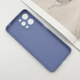 Силіконовий чохол Candy Full Camera для Xiaomi Redmi 12 Блакитний / Mist blue - мініатюра 3