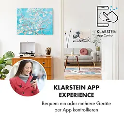 Інфрачервоний обігрівач Klarstein Wonderwall Air Art Smart (10035120) - мініатюра 3
