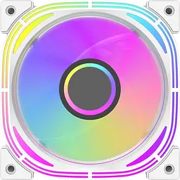 Комплект вентиляторів Darkflash INF24 3 in 1 White (INF24 3IN1(PWM) white) - мініатюра 2
