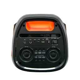 Портативна караоке колонка Bluetooth NDR-610 2х6.5", колонка блютуз із мікрофоном, музична колонка (ST) - мініатюра 8
