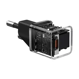 Зарядний блочок Baseus GaN5S Fast Charger 20 W (1 Type-C) чорний - мініатюра 2