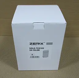 Відро для сміття кругле Zerix Solo-TC0103 Ss Color 3 л нержавійка ZX5895, Нержавіюча сталь - мініатюра 12