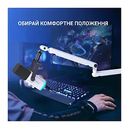 Мікрофон Fifine TAM8W USB White (TAM8W) - мініатюра 9