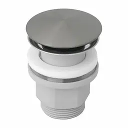 Донний клапан Omnires click-clack inox A64IN, Нержавіюча сталь