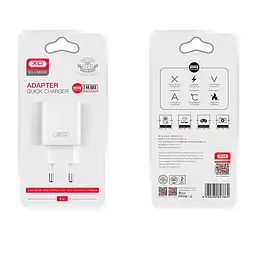 Адаптер мережний XO Home charger L99 |1USB/2.4A| - мініатюра 2