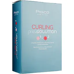 Комплекс Pro.Co Hair Curling System для завивки волосся (засіб для завивки 250 мл та нейтралізатор після 250 мл)