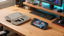 Belkin Чохол із аккумулятором 10000мА·рік для Nintendo Switch 2, Charcoal - мініатюра 3