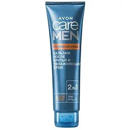 Бальзам після гоління та зволожувальний крем Avon Основний догляд 2 в 1 100 мл