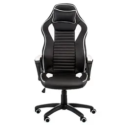 Крісло ігрове Special4You Nero black/white (E5371) - мініатюра 2
