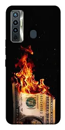 Чохол Demsky Money burn для TECNO Camon 17 Pro