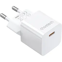 Зарядний пристрій Choetech PD5010-EU-WH USB-С (PD5010-EU-WH)
