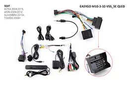 Штатна автомагнітола EasyGo M10-3-32-VSS_SE QLED Seat - мініатюра 3