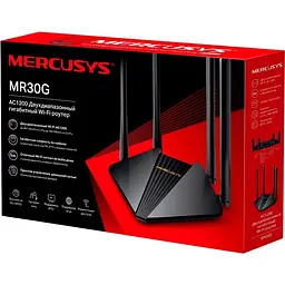 Бездротовий маршрутизатор [роутер] Mercusys MR30G [94316] - мініатюра 4