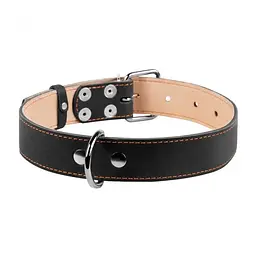 Нашийник Collar подвійний, 48-63х3,5 см, чорний - мініатюра 2