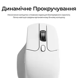 Миша бездротова Keychron M6S WL White (M6S-B72) - мініатюра 7