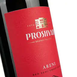 Вино Proshyan Areni червоне напівсолодке 12% 0.75 л - мініатюра 3