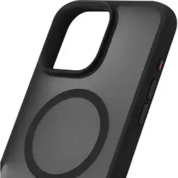 Чохол Wave Matte Insane Magnetic Ring with MagSafe для Apple iPhone 16 Pro Black [116343] - мініатюра 2