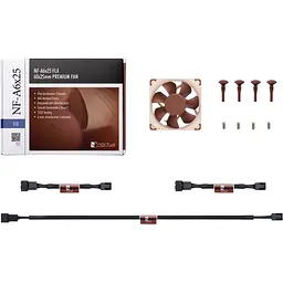 Корпусний вентилятор Noctua NF-A6x25 FLX [168415] - мініатюра 5