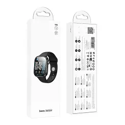 Смарт-годинник Hoco Y30 Smart Sports Watch (call version) Black - мініатюра 2