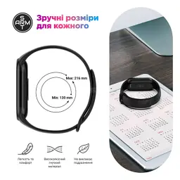 Ремінець до фітнес браслета Armorstandart для Xiaomi Smart Band 10/9/8 White (ARM86916) - мініатюра 4