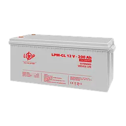 Акумулятор гелевий LPM-GL 12V - 200 Ah - мініатюра 3