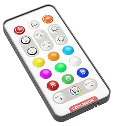 Контролер Coolmoon SK1 WHITE ARGB 3PIN to SATA з пультом (SK1 WHITE) - мініатюра 11