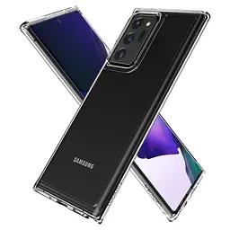 Оригінальний чохол Spigen Ultra Hybrid для Samsung Galaxy Note 20 Ultra Crystal Clear (ACS01393) - мініатюра 5
