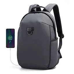 Рюкзак Tigernu T-B3936 15.6" Grey (T-B3936Grey) - мініатюра 3