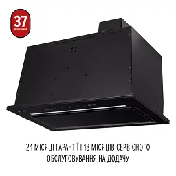Витяжка повновбудована Perfelli Design Filini 5 Nero Silenzio - мініатюра 12
