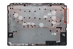 Корпус ноутбука / нижня частина від ноутбука Asus TUF Gaming A15 FA506QR, FA506QM 90Wh (90NR0606-R7D010) Оригінал від Asus, Нижня частина - мініатюра 2