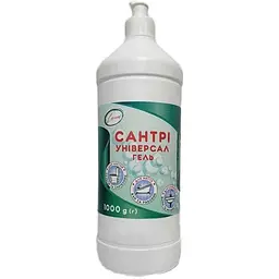 Гель для чищення ванних кімнат САНА 1л «Сантри» ЭКОНОМ